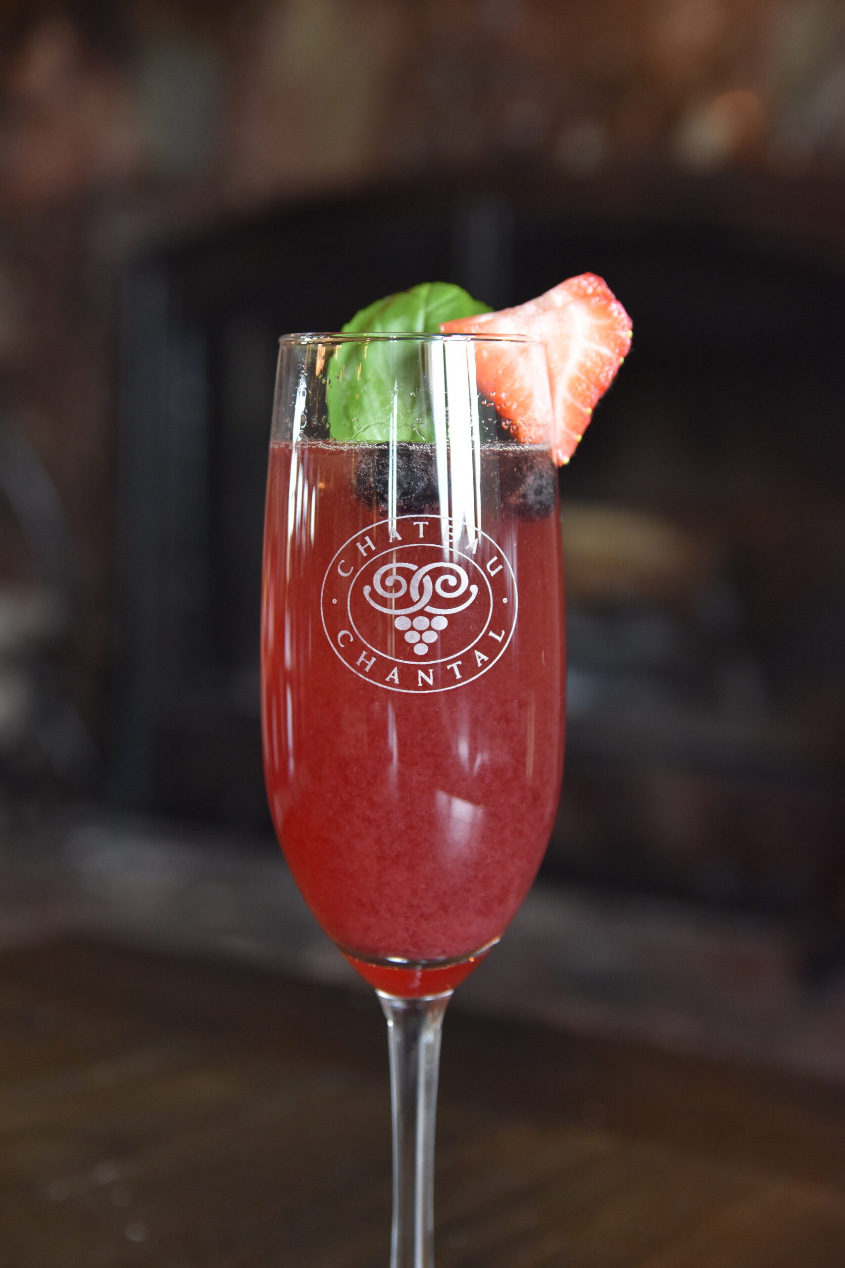 Berry Basil Mimosa